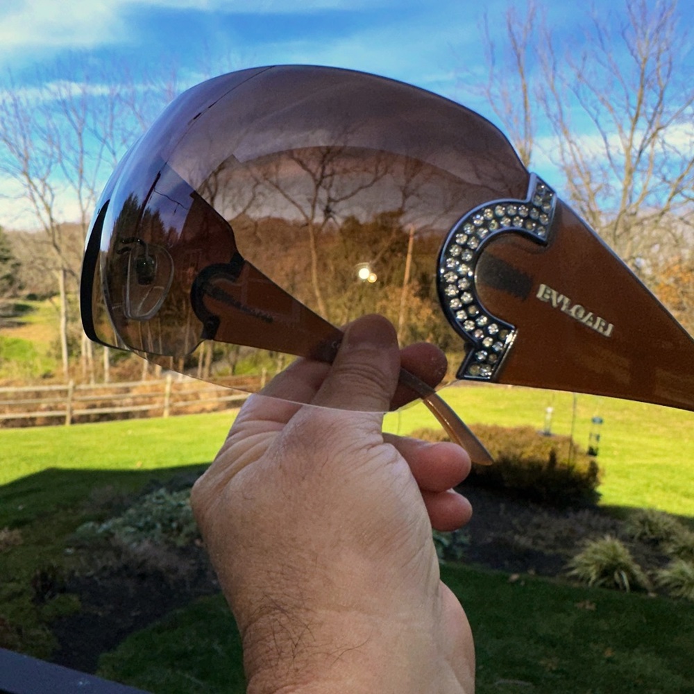 Bulgari Wrap-Around Sunglasses